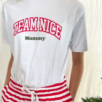 Team Nice Family Christmas Pyjamas, 2 of 4