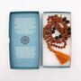 Rudraksha Crystal Mala Necklace | Stay Grounded, thumbnail 3 of 3