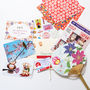 Japan Activity Set With Japanese Fan And Origami Paper, thumbnail 2 of 5