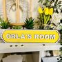 Personalised Children's Gift Bedroom Name Roadsign, thumbnail 3 of 11