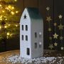 Ceramic Light Up LED Large House Decoration, thumbnail 2 of 2