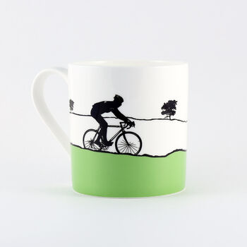 Green Jersey Cycling Mug, 2 of 2