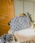 Blue Buti Floral Block Print Wash Bag, thumbnail 1 of 2