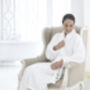 Verona Organic Cotton Towelling Dressing Gown, thumbnail 3 of 7