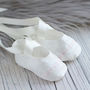 Christening Booties 'Evie', thumbnail 3 of 8