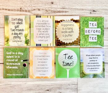 Golf Gifts: Tea Giftset For Golf Lovers, 6 of 10