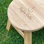 Personalised Children's Wooden Stool, thumbnail 4 of 4