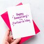 Partner In Wine Friend Birthday Card, thumbnail 1 of 2