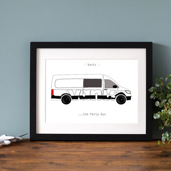 Personalised Campervan Print, 8 of 12