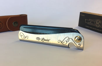 Personalised 'Carbon' Man Comb, 6 of 9