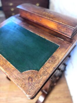Victorian Walnut Davenport Desk, 8 of 9
