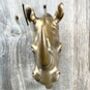 Bronze Rhino Hook Lo105, thumbnail 3 of 5
