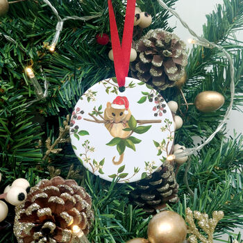 Dormouse Christmas Decoration, 3 of 7