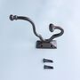 G Decor Heavy Duty Cast Iron Coat Hooks Decorative Antique Wall Hooks, thumbnail 9 of 9