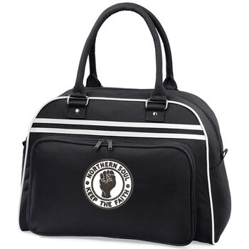 Northern Soul Embroidered Retro Bowling Bag, 2 of 5