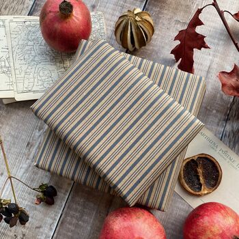 Blue Stripe Fibre Pattern Paper, 8 of 8