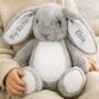 Grey Long Eared Easter Bunny, thumbnail 2 of 4