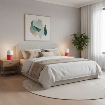 Beehive Table Lamp | Modern Ribbed Desk Light, 2 of 12