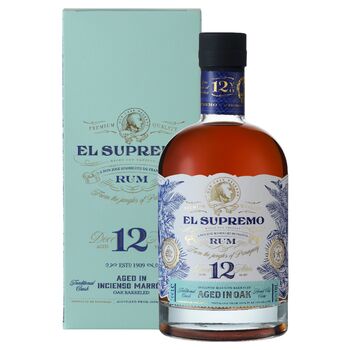 El Supremo 12 Years Old Rum 70cl, 3 of 3