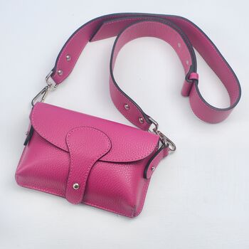 Monogram Mini Leather Crossbody Bag, 8 of 11