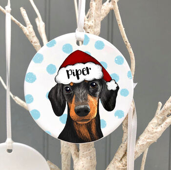Christmas Personalised Dog Decoration, 3 of 12
