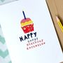 Personalised Happy Birthday Cupcake Card, thumbnail 2 of 4