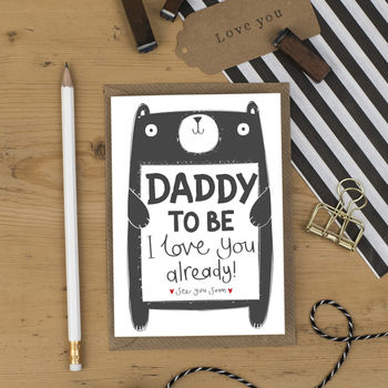 Daddy To Be Birthday Day Card From The Bump By Tandem Green ...