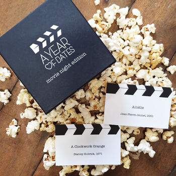 Personalised Box Of Movie Date Night Ideas, 8 of 9