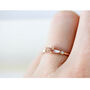 Cherry Blossom And Diamonds Ring, thumbnail 8 of 10