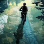 Personalised Mountain Bike Into The Sunset Poster, thumbnail 4 of 7