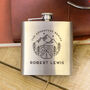 Personalised Mountain Adventure Camping Hip Flask Gift, thumbnail 2 of 3