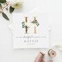 Personalised Floral Maid Of Honour Card | Wedding Card, thumbnail 2 of 4