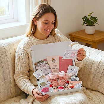 Luxury Relaxed Bump Happy Mum To Be Pregnancy Spa Gift, 2 of 12