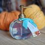 Amber Saffron Glass Pumpkin Bottle Hand Wash, thumbnail 1 of 3