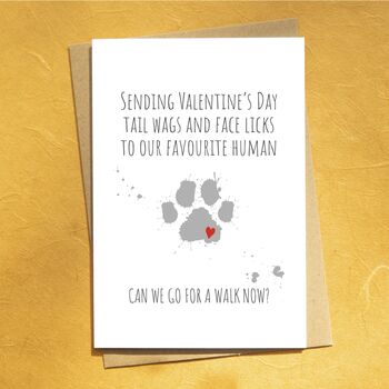 From The Dog Valentine's Day Card, 2 of 2