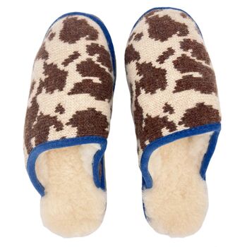 Lambswool And Sheepskin Women's Slippers, 4 of 12