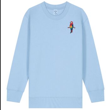 Childrens Organic Cotton Parrot Sweatshirt, 9 of 12