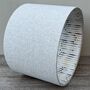 Alfie Linen Geometric Double Sided Lampshades, thumbnail 2 of 10