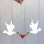 Decorative Dove Hanging, thumbnail 1 of 2