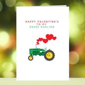 Happy Valentine's To My Deere Darling Card, 2 of 2