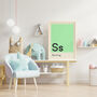Personalised Colour Swatch Initial Name Art Print, thumbnail 6 of 10