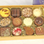 Eid Mubarak Purple And Gold 12 Chocolate Gift Box, thumbnail 2 of 4