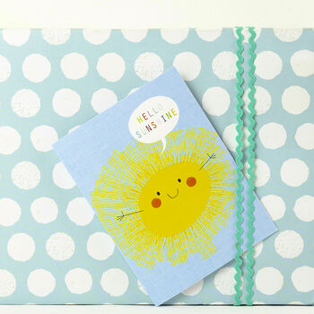 Mini Sunshine Greetings Card, 5 of 5