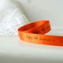 Personalised Ribbon, Happy Birthday With Name, 15mm, thumbnail 5 of 7