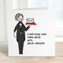 His Lordship Husband Birthday Card, thumbnail 2 of 2