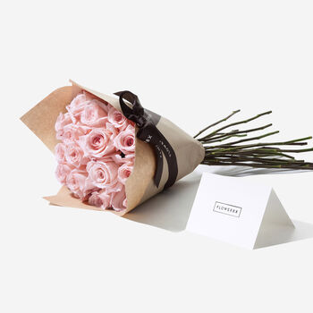 Pink Sweet Avalanche Rose Fresh Bouquet, 6 of 6