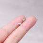 925 Silver Moon And Star Mix Match Stud Earrings, thumbnail 1 of 8