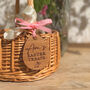 Personalised Engraved Easter Basket Label Tag, thumbnail 4 of 7