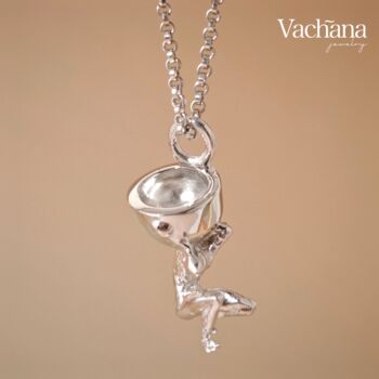 Khen Khrok Khen Phu Khao Gold Vermeil, Sterling Silver Necklace, 8 of 12