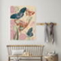 Japanese Vintage Butterfly Art Print, thumbnail 3 of 4